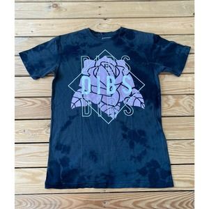 DIBS Short Sleeve Graphic T Shirt Size Small Men’s Black Tie Dye